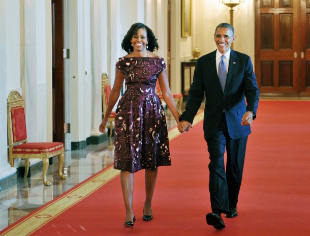 President Barack Obama and First Lady Michelle