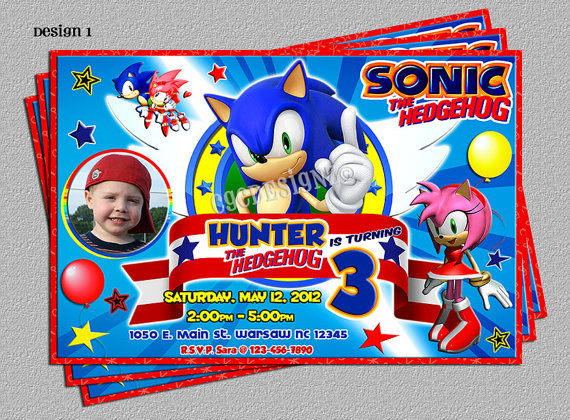 sonic invitations