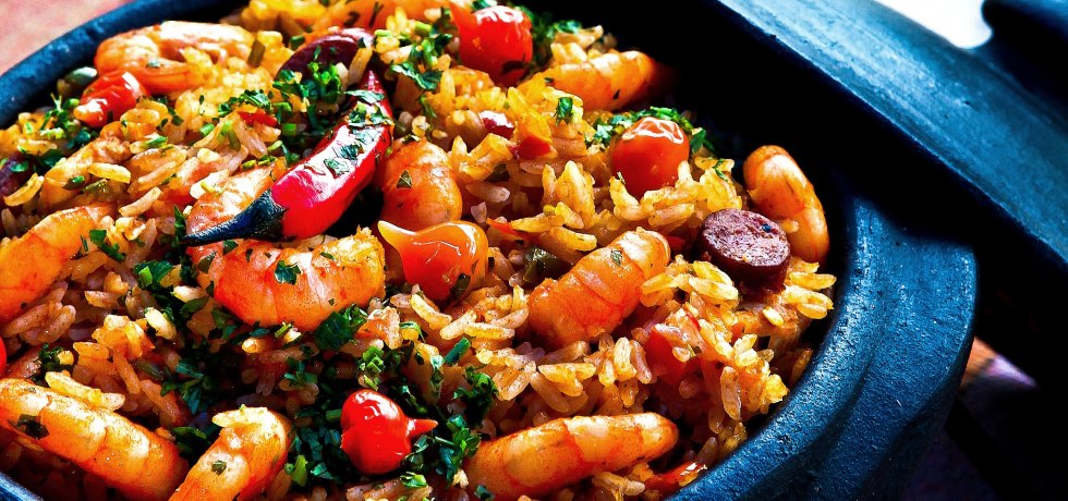 crock pot-slow cooker-jambalaya-food-seafood